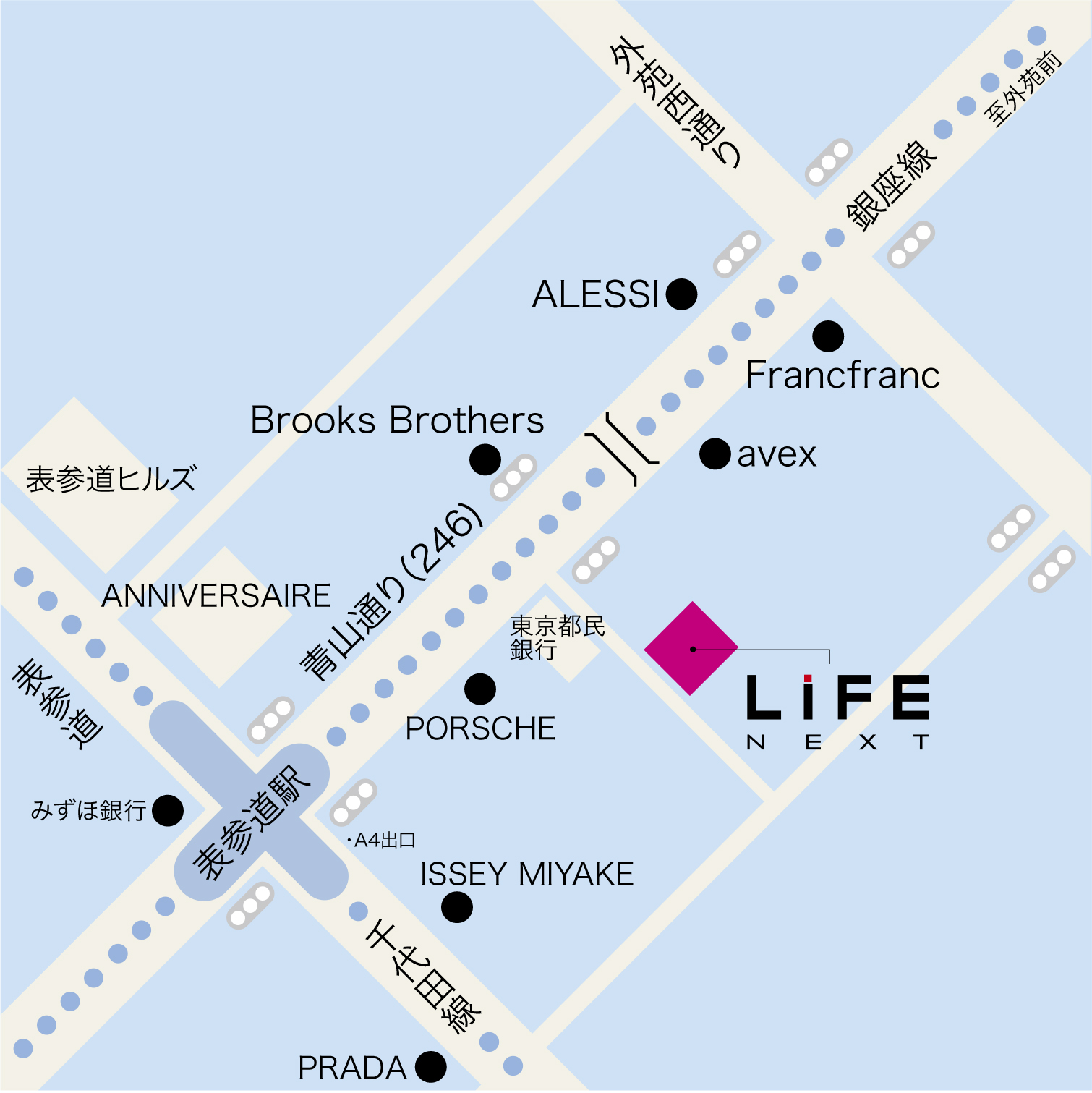 株式会社ライフクリエイションの地図